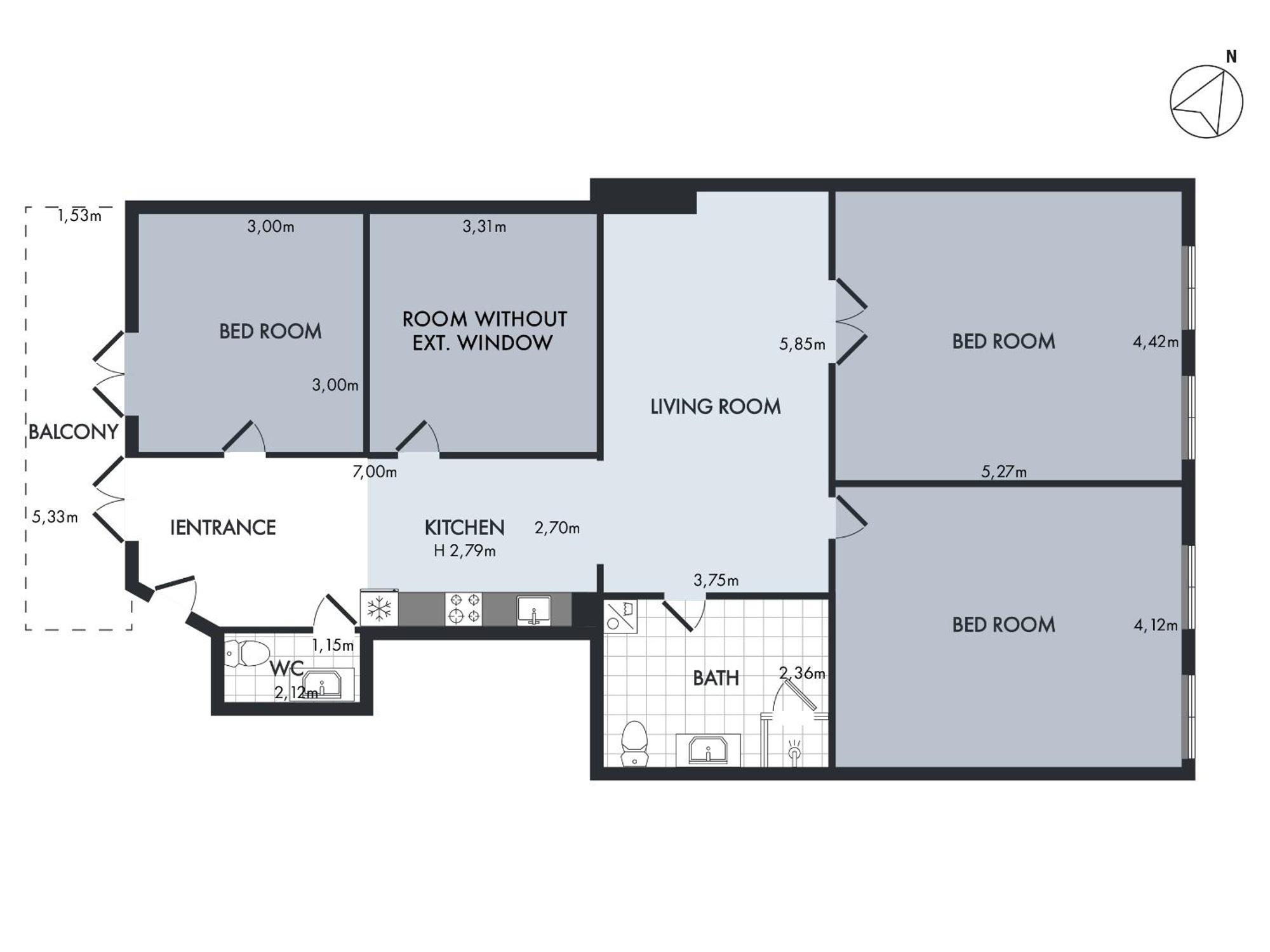 Appartamento Sanders Leaves - Charming Three-bedroom In Downtown Copenaghen